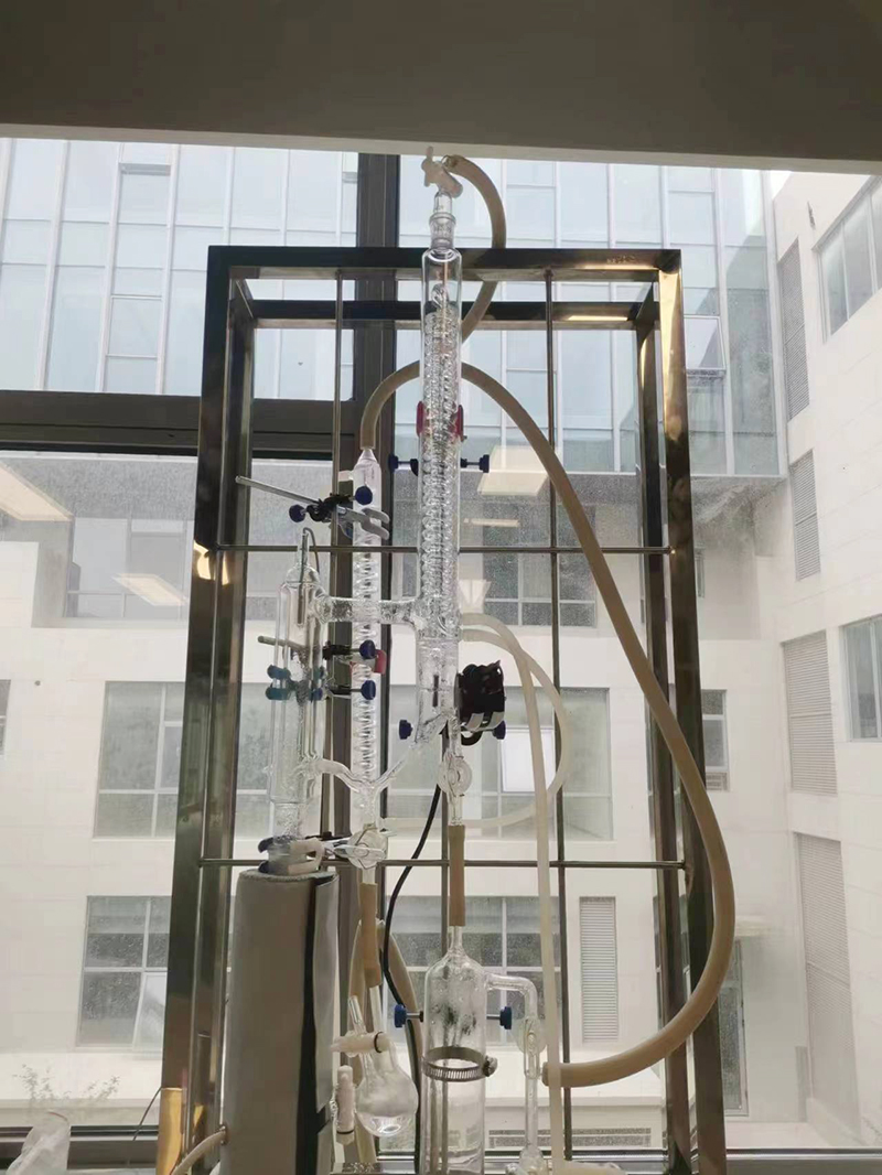 實(shí)驗(yàn)室玻璃精餾塔
